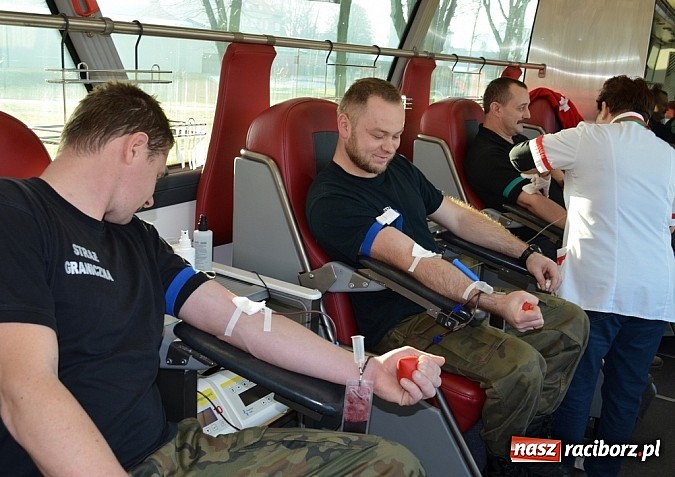Zdjęcie w galerii na portalu naszraciborz.pl: Akcja zbiórki krwi w ŚMOSG wiadomości z regionu