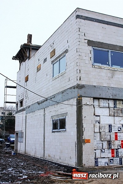 Zdjęcie w galerii na portalu naszraciborz.pl: Remiza w Markowicach w stanie surowym zamkniętym wiadomości z regionu