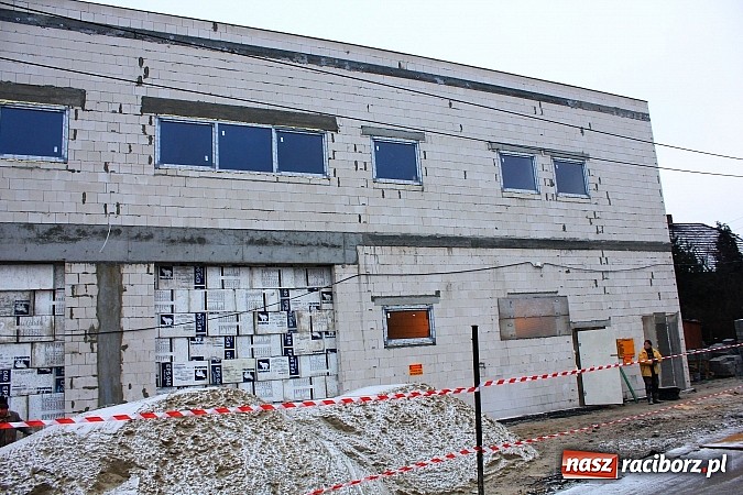 Zdjęcie w galerii na portalu naszraciborz.pl: Remiza w Markowicach w stanie surowym zamkniętym wiadomości z regionu