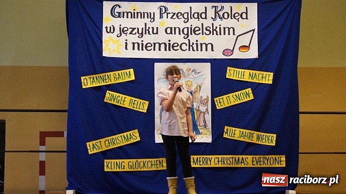 Zdjęcie w galerii na portalu naszraciborz.pl: Gminny przegląd kolęd w języku angielskim i niemieckim wiadomości z regionu