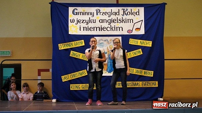 Zdjęcie w galerii na portalu naszraciborz.pl: Gminny przegląd kolęd w języku angielskim i niemieckim wiadomości z regionu