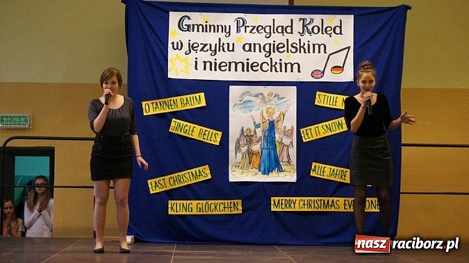 Zdjęcie w galerii na portalu naszraciborz.pl: Gminny przegląd kolęd w języku angielskim i niemieckim wiadomości z regionu