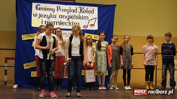 Zdjęcie w galerii na portalu naszraciborz.pl: Gminny przegląd kolęd w języku angielskim i niemieckim wiadomości z regionu