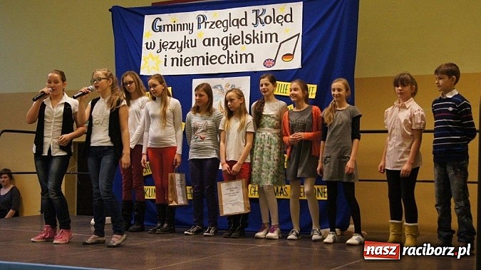 Zdjęcie w galerii na portalu naszraciborz.pl: Gminny przegląd kolęd w języku angielskim i niemieckim wiadomości z regionu