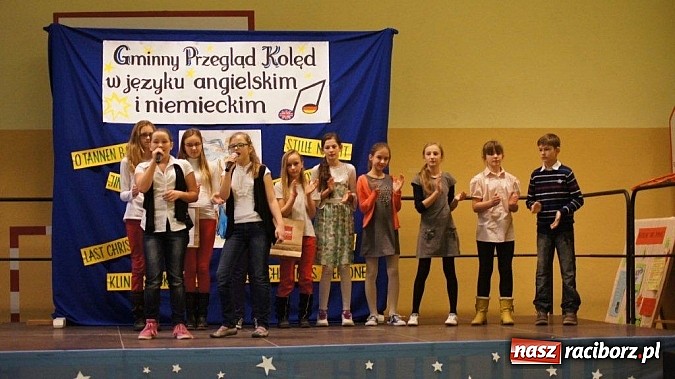 Zdjęcie w galerii na portalu naszraciborz.pl: Gminny przegląd kolęd w języku angielskim i niemieckim wiadomości z regionu