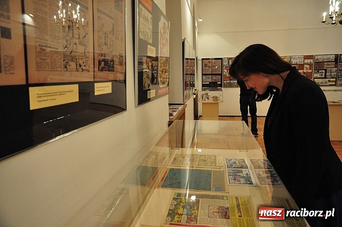Zdjęcie w galerii na portalu naszraciborz.pl: Historia kultowego komiksu w raciborskim Muzeum wiadomości z regionu