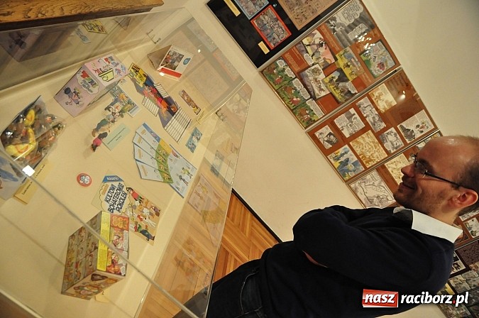 Zdjęcie w galerii na portalu naszraciborz.pl: Historia kultowego komiksu w raciborskim Muzeum wiadomości z regionu