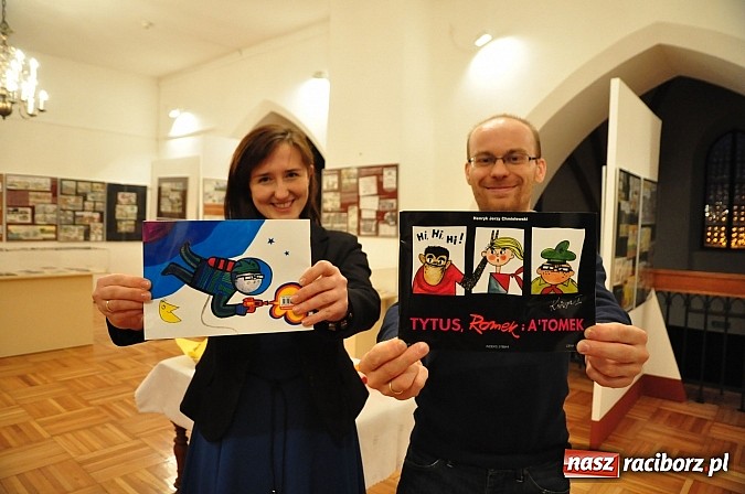 Zdjęcie w galerii na portalu naszraciborz.pl: Historia kultowego komiksu w raciborskim Muzeum wiadomości z regionu