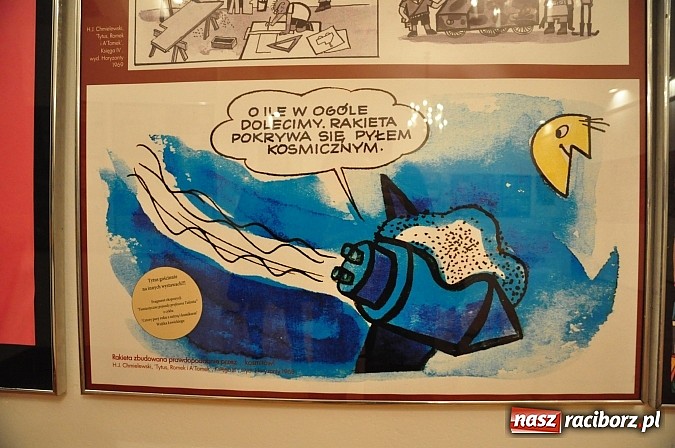 Zdjęcie w galerii na portalu naszraciborz.pl: Historia kultowego komiksu w raciborskim Muzeum wiadomości z regionu