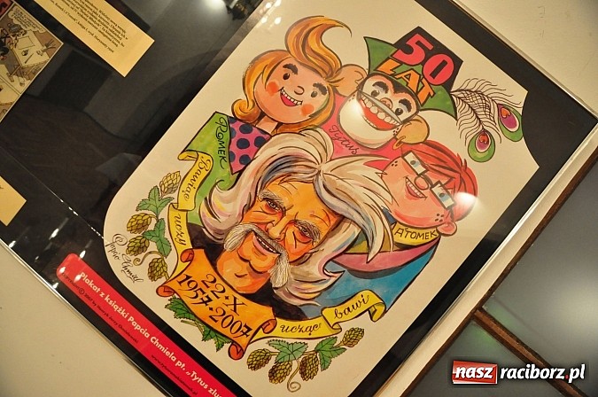 Zdjęcie w galerii na portalu naszraciborz.pl: Historia kultowego komiksu w raciborskim Muzeum wiadomości z regionu