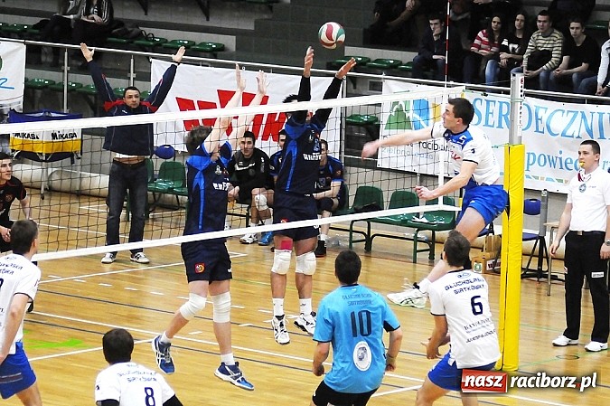 Zdjęcie w galerii na portalu naszraciborz.pl: Siatkarze AZS-u Rafako znów bez punktów wiadomości z regionu