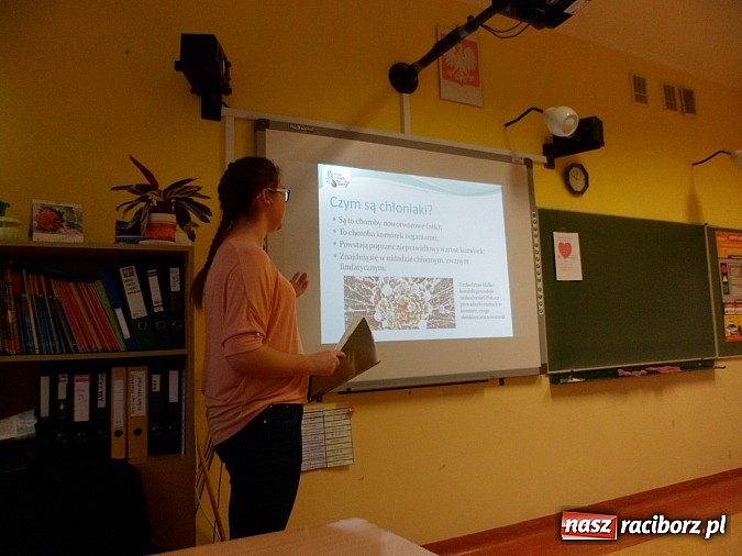 Zdjęcie w galerii na portalu naszraciborz.pl: ZSZ ma haka na raka wiadomości z regionu