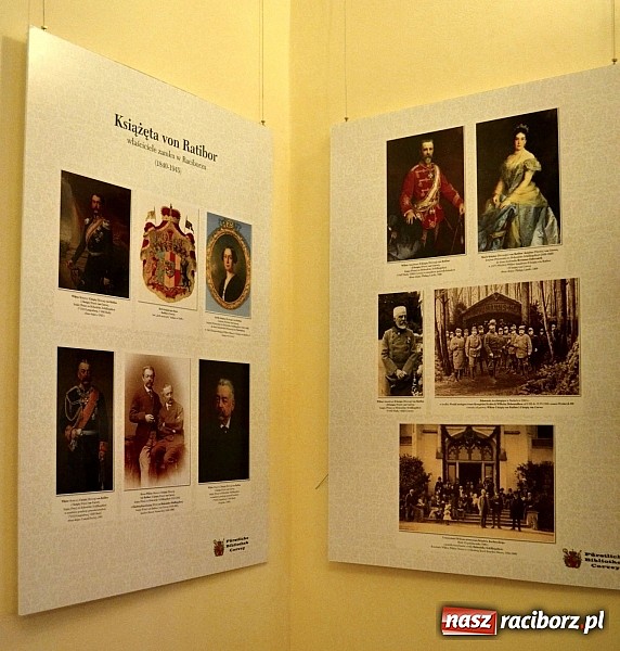 Zdjęcie w galerii na portalu naszraciborz.pl: Wystawa Książęta von Ratibor - genealogia rodu oficjalnie otwarta wiadomości z regionu