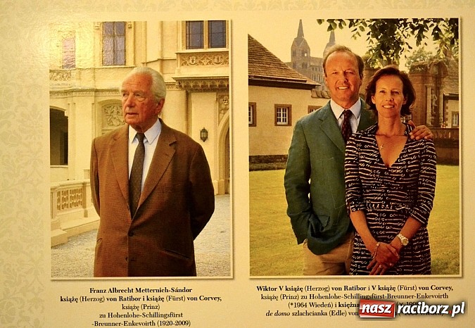 Zdjęcie w galerii na portalu naszraciborz.pl: Wystawa Książęta von Ratibor - genealogia rodu oficjalnie otwarta wiadomości z regionu