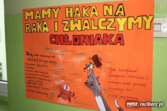 Zdjęcie w galerii na portalu naszraciborz.pl: Mają haka na chłoniaka, czyli ZSZ w akcji wiadomości z regionu