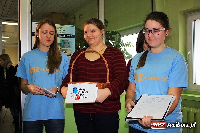 Zdjęcie w galerii na portalu naszraciborz.pl: Mają haka na chłoniaka, czyli ZSZ w akcji wiadomości z regionu
