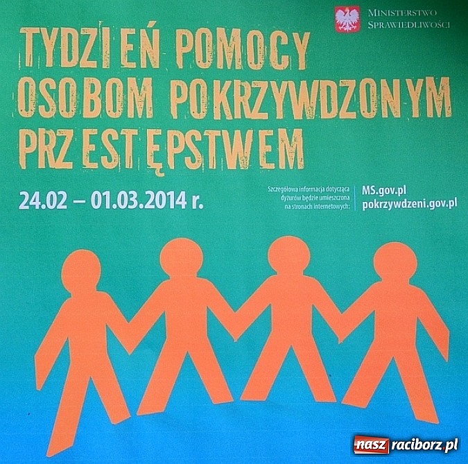 Zdjęcie w galerii na portalu naszraciborz.pl: Tydzień pomocy osobom pokrzywdzonym przestępstwem wiadomości z regionu