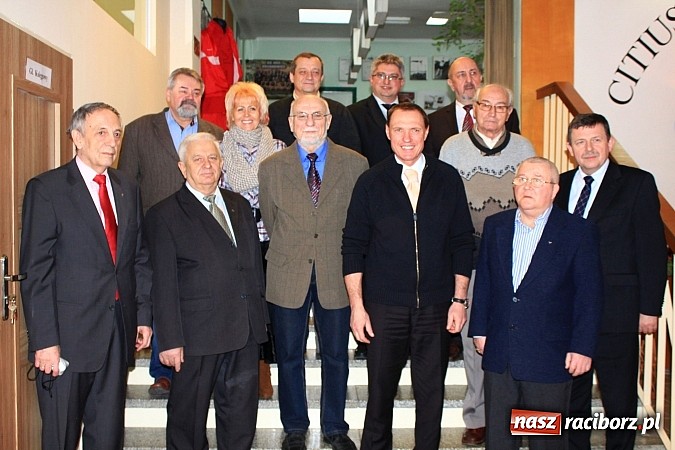 Zdjęcie w galerii na portalu naszraciborz.pl: Olimpijczyk Kajetan Broniewski z wizytą w Towarzystwie Gimnastycznym Sok&oacute;ł wiadomości z regionu