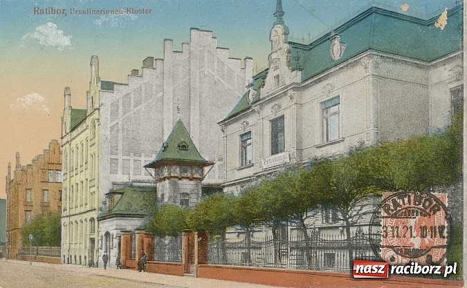 Zdjęcie w galerii na portalu naszraciborz.pl: Kartka z kalendarza. Poświęcenie nowego budynku klasztoru urszulanek wiadomości z regionu