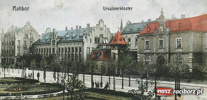 Zdjęcie w galerii na portalu naszraciborz.pl: Kartka z kalendarza. Poświęcenie nowego budynku klasztoru urszulanek wiadomości z regionu