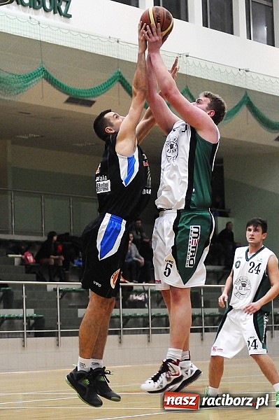 Zdjęcie w galerii na portalu naszraciborz.pl: Koszykówka. Niestety porażki wiadomości z regionu