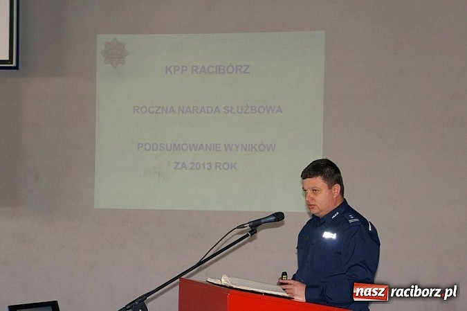 Zdjęcie w galerii na portalu naszraciborz.pl: Raport KPP za 2013 rok: Policjanci ograniczyli przestępczość i nałożyli więcej mandat&oacute;w wiadomości z regionu