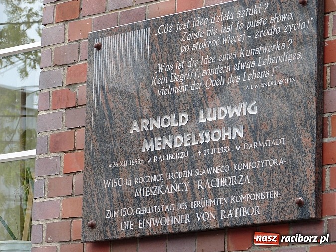 Zdjęcie w galerii na portalu naszraciborz.pl: Prof. Arnold Ludwig Mendelssohn - sławny kompozytor z Raciborza wiadomości z regionu