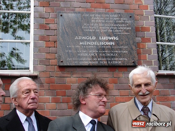 Zdjęcie w galerii na portalu naszraciborz.pl: Prof. Arnold Ludwig Mendelssohn - sławny kompozytor z Raciborza wiadomości z regionu