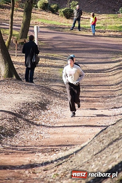 Zdjęcie w galerii na portalu naszraciborz.pl: Twardziele ścigali się w Arboretum wiadomości z regionu