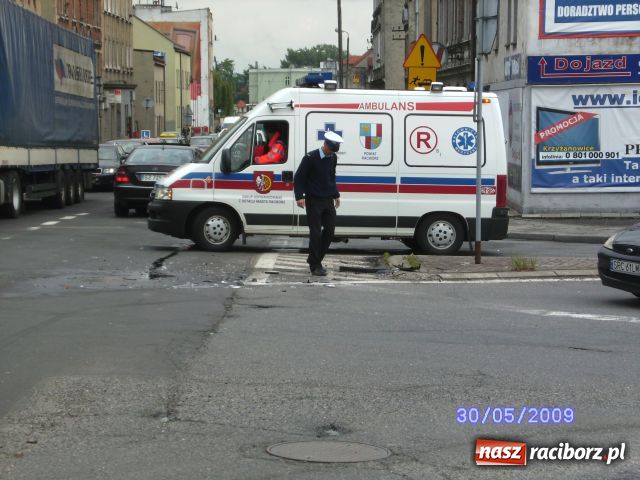 Zdjęcie w galerii na portalu naszraciborz.pl: Znów kolizja przy Mleczarni wiadomości z regionu