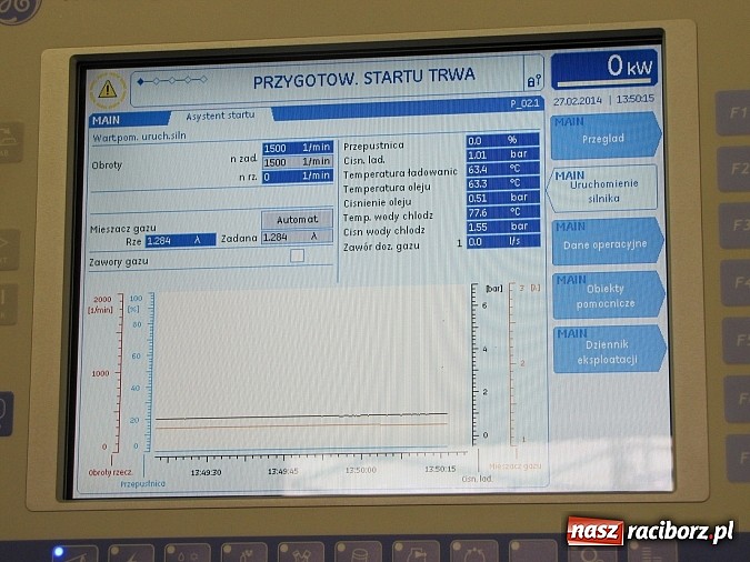 Zdjęcie w galerii na portalu naszraciborz.pl: Silniki gazowe ruszyły w Rudzie Śląskiej wiadomości z regionu