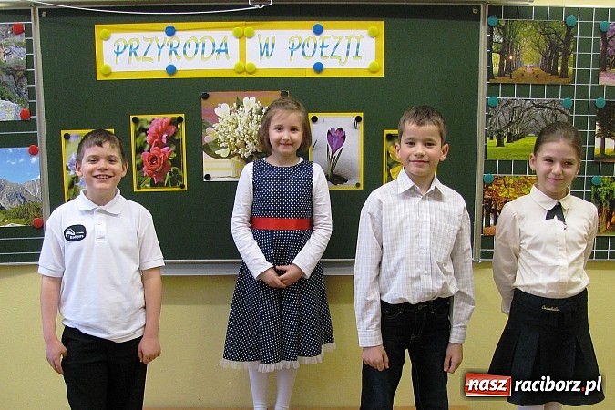 Zdjęcie w galerii na portalu naszraciborz.pl: Przyroda w poezji - konkurs w SP 15 wiadomości z regionu