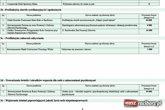 Zdjęcie w galerii na portalu naszraciborz.pl: Wyniki konkursu ofert na realizację zadań publicznych wiadomości z regionu