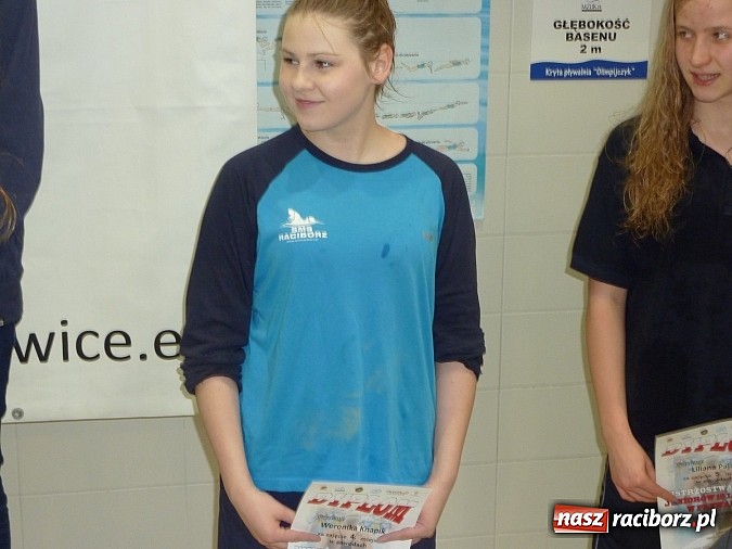 Zdjęcie w galerii na portalu naszraciborz.pl: Pływanie. Raciborzanka tuż za podium wiadomości z regionu