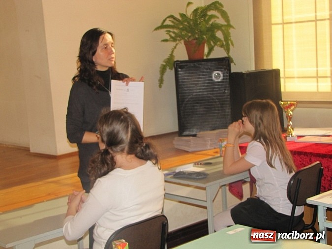 Zdjęcie w galerii na portalu naszraciborz.pl: Matematyka na 5! w Gimnazjum nr 5 wiadomości z regionu