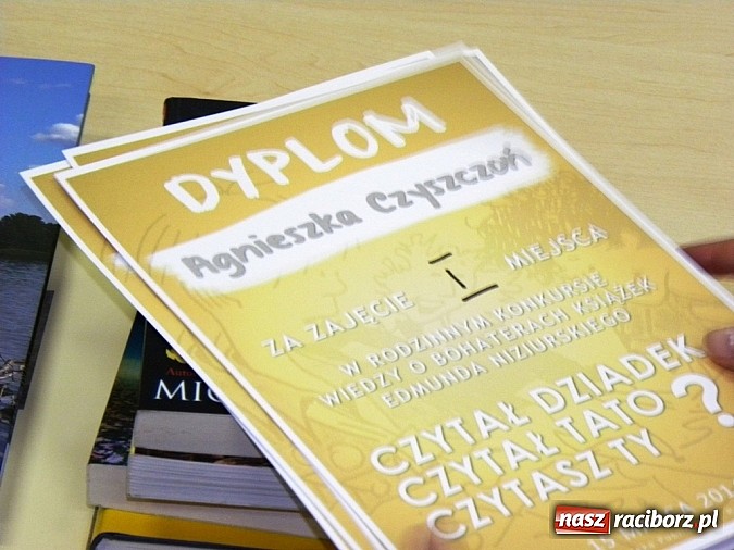 Zdjęcie w galerii na portalu naszraciborz.pl: Biblioteczne zmagania z Niziurskim  wiadomości z regionu