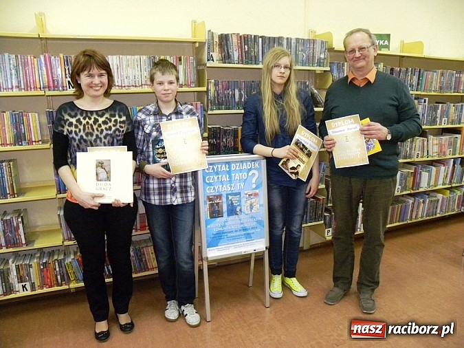 Zdjęcie w galerii na portalu naszraciborz.pl: Biblioteczne zmagania z Niziurskim  wiadomości z regionu