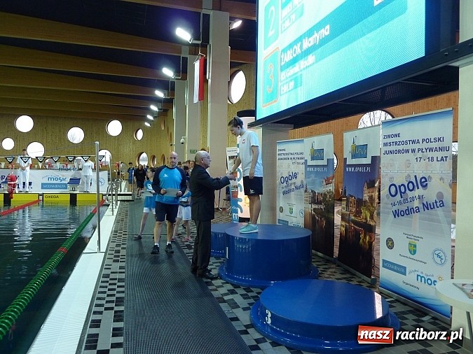 Zdjęcie w galerii na portalu naszraciborz.pl: Pływanie. Uczniowie SMS-u pokazali charakter wiadomości z regionu