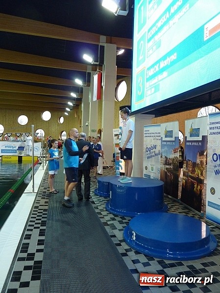 Zdjęcie w galerii na portalu naszraciborz.pl: Pływanie. Uczniowie SMS-u pokazali charakter wiadomości z regionu