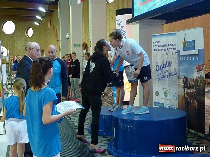 Zdjęcie w galerii na portalu naszraciborz.pl: Pływanie. Uczniowie SMS-u pokazali charakter wiadomości z regionu