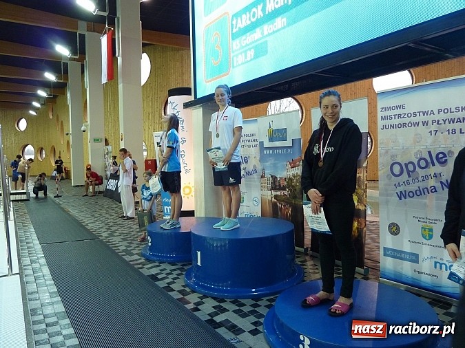 Zdjęcie w galerii na portalu naszraciborz.pl: Pływanie. Uczniowie SMS-u pokazali charakter wiadomości z regionu