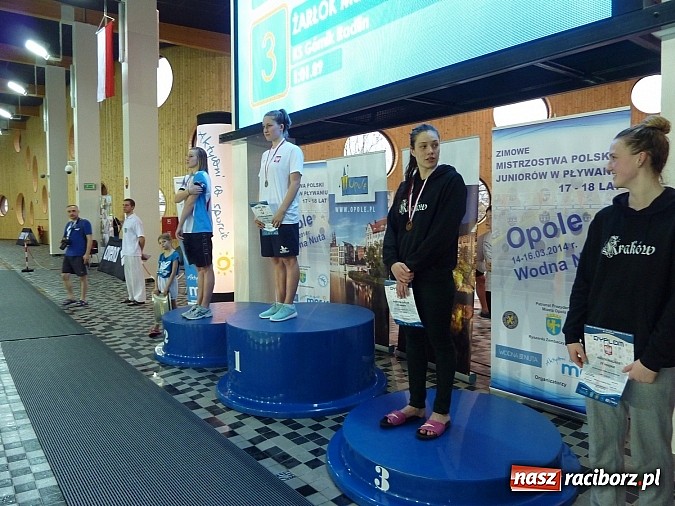 Zdjęcie w galerii na portalu naszraciborz.pl: Pływanie. Uczniowie SMS-u pokazali charakter wiadomości z regionu