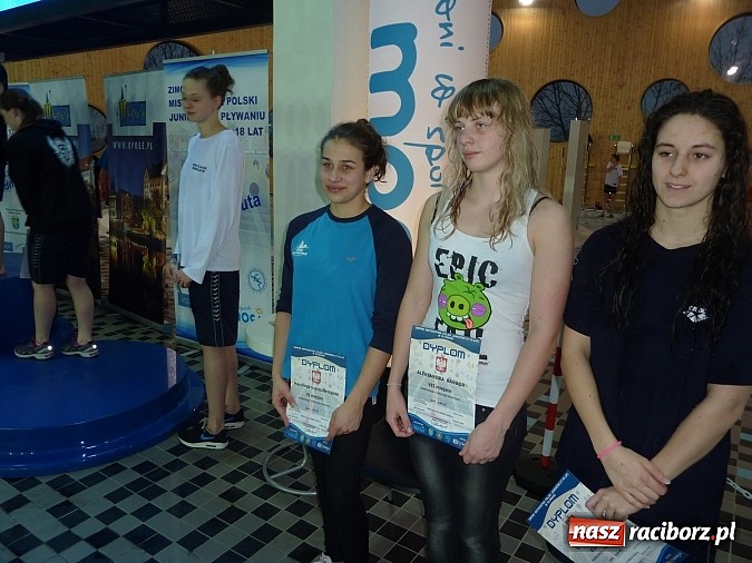 Zdjęcie w galerii na portalu naszraciborz.pl: Pływanie. Uczniowie SMS-u pokazali charakter wiadomości z regionu