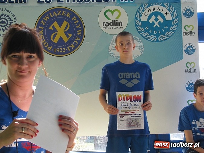 Zdjęcie w galerii na portalu naszraciborz.pl: Pływanie. Medale raciborskich młodzików   wiadomości z regionu