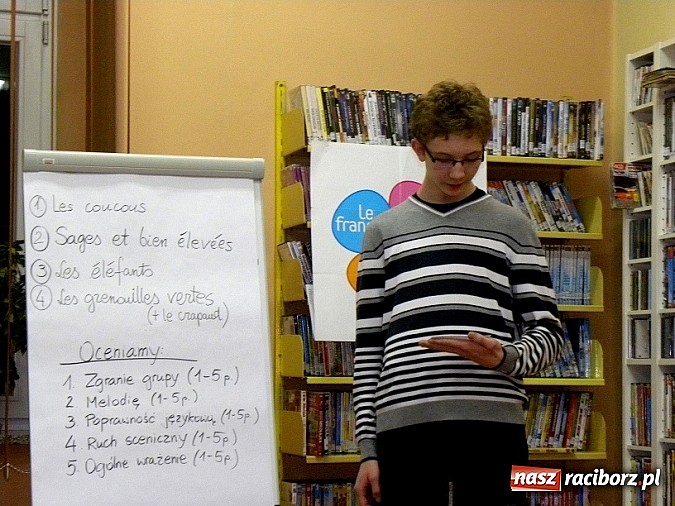 Zdjęcie w galerii na portalu naszraciborz.pl: III Noc kina francuskiego w raciborskiej książnicy wiadomości z regionu