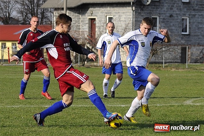 Zdjęcie w galerii na portalu naszraciborz.pl: Przegrana Krzyżanowic na początek rundy wiosennej wiadomości z regionu