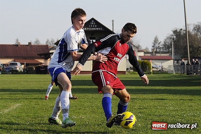 Zdjęcie w galerii na portalu naszraciborz.pl: Przegrana Krzyżanowic na początek rundy wiosennej wiadomości z regionu