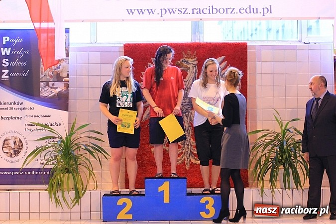 Zdjęcie w galerii na portalu naszraciborz.pl: Pływackie zmagania studentów śląskich uczelni wiadomości z regionu