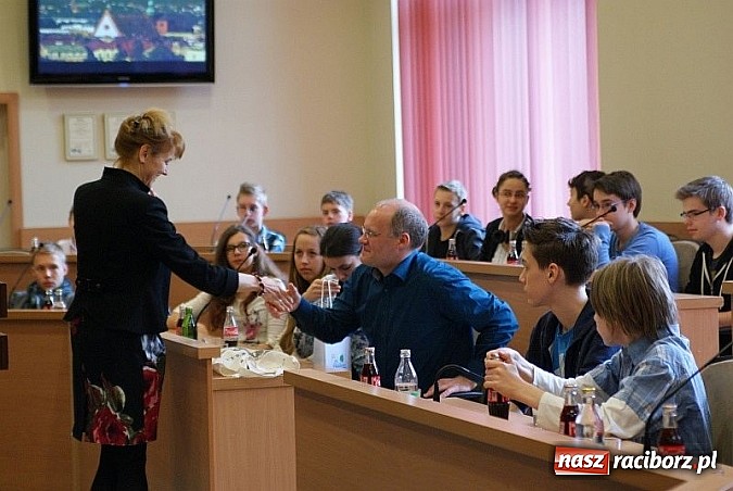 Zdjęcie w galerii na portalu naszraciborz.pl: Gimnazjum nr 3 gości uczniów z Roth wiadomości z regionu