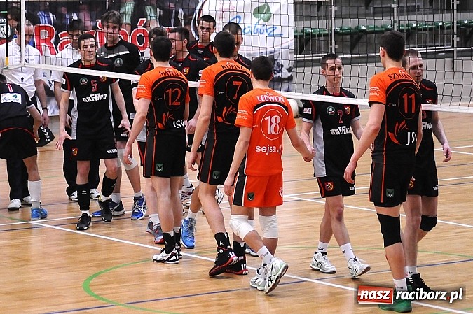 Zdjęcie w galerii na portalu naszraciborz.pl: AZS Rafako przegrał na zakończenie sezonu wiadomości z regionu
